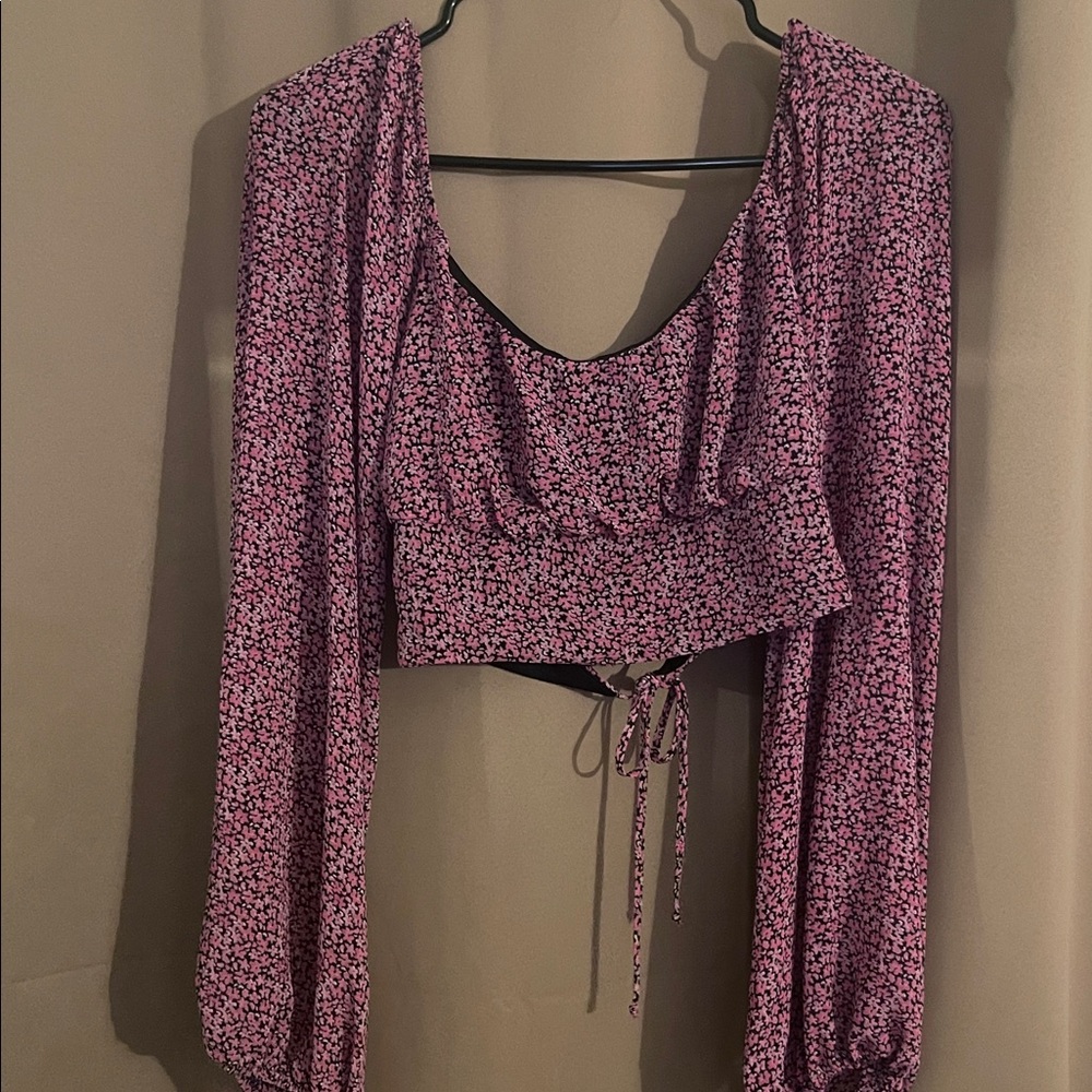 Floral Pink Women's Top